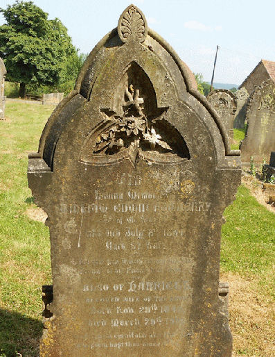 The grave of William Edwin Rowbree/Rowberry in Kilpeck